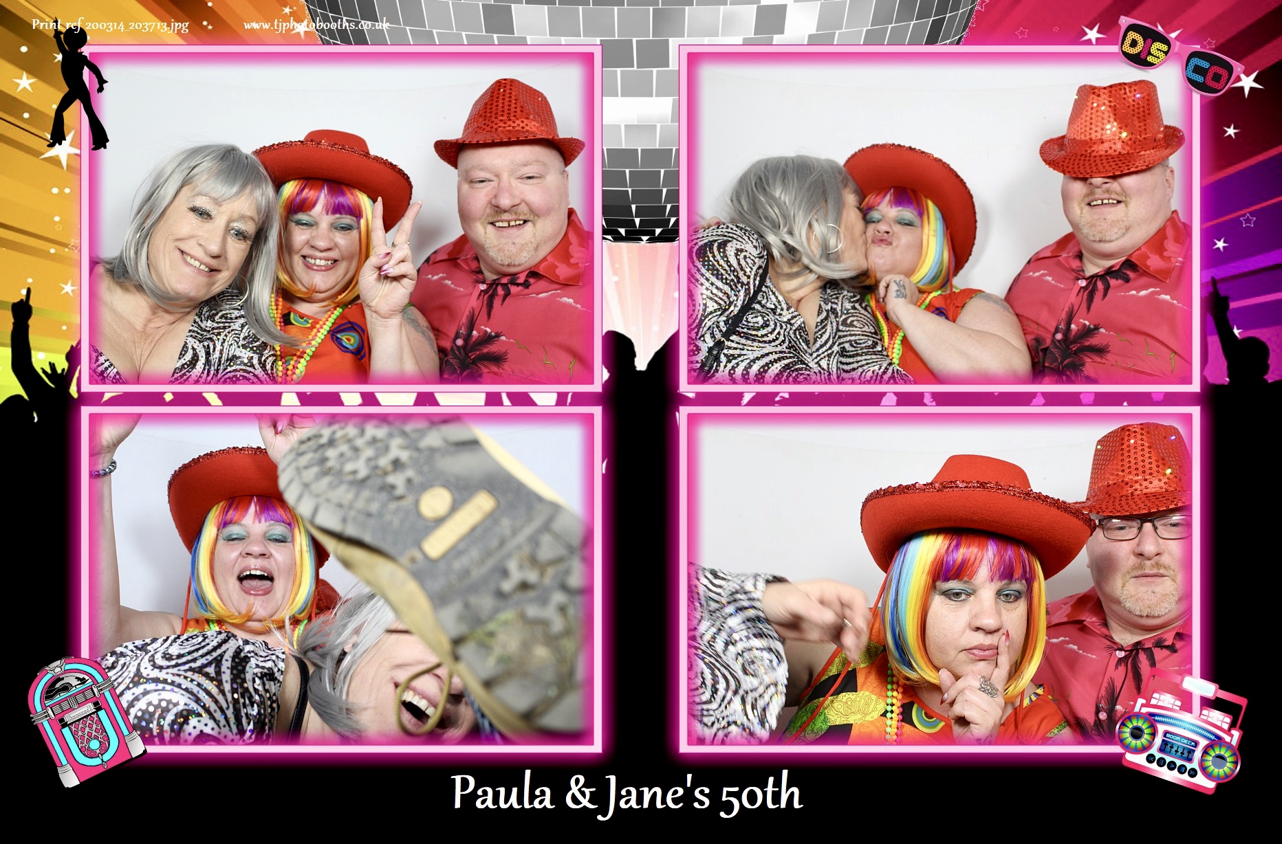 Paula & Jane's 50th | View more photos from the event at gallery.tjphotobooths.co.uk/u/TJPhotobooths/Paula-Janes-50th